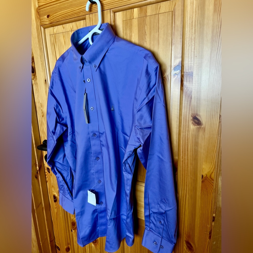 Nordstrom Men’s Shirt Violet Large NWT - Picture 7 of 14